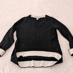 Banana Republic Extra Fine Merino Wool Sweater – Black, Size Medium